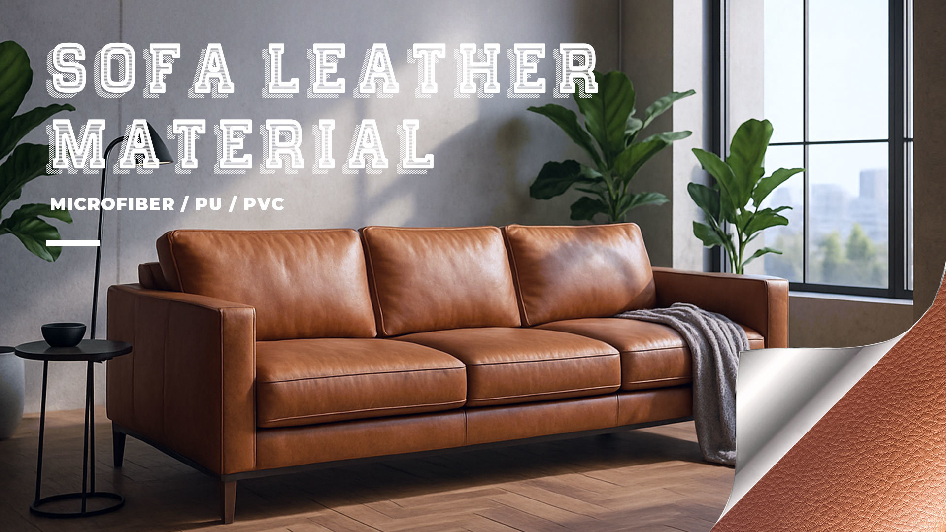 Quality Sofa Leather Material factory