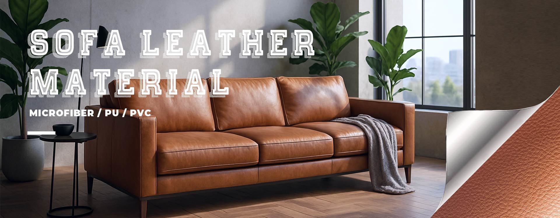 Quality Sofa Leather Material factory