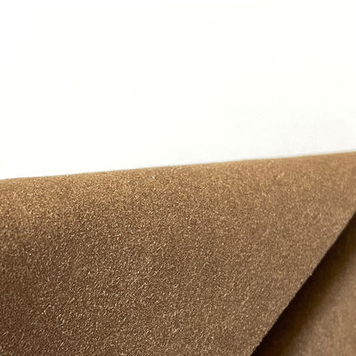 Soft Rexine Leather Micro Fiber Faux Suede Leather Fabric With Custom Finishes