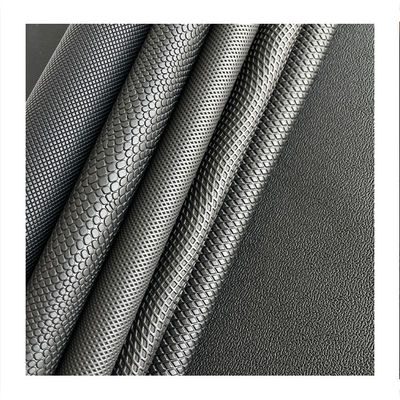 140cm Width PU Embossed Gloves Leather Custom Color 0.6mm Thickness