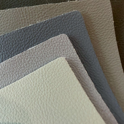 Small Lichi Pattern 1.4mm PVC Leather - Abrasion Resistant For Indoor Furniture