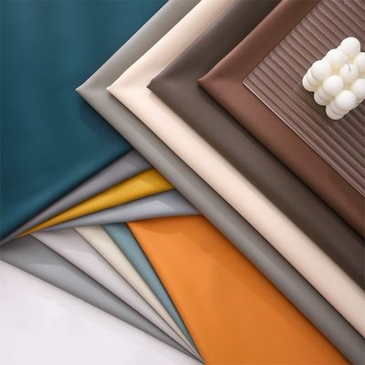 Anti Scratch PVC Fake Leather Abrasion Resistant Easy To Clean Surface