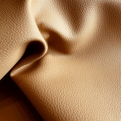 Eco Friendly PVC Leather Material Hydrolysis Resistance Litchi Pattern 23 Colors