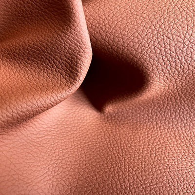 Litchi Embossed PVC Eco Leather Hydrolysis Resistance Economic