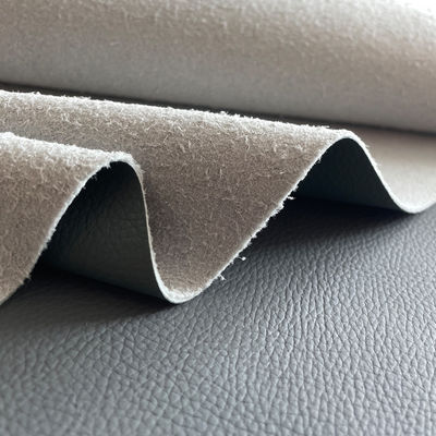 1.3mm Litchi Texture Faux Leather PVC Eco Artificial Anti Scratching Surface For Sofa