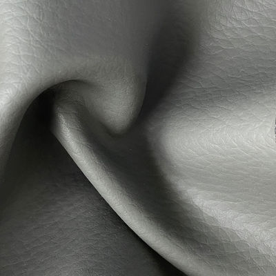 Premium Litchi Embossed PVC Eco Sofa Leather Material 31 Colors 1M Start