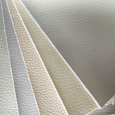 Anti Scratching Surface Eco Friendly PVC Fake Leather For Sofa