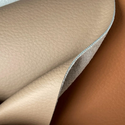 PVC Eco Leather Litchi Embossed 31 Color Pet Kid For Commercial Furniture