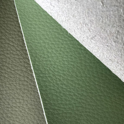 31 Colors PVC Synthetic Sofa Leather Litchi Emboss Comfortable For Commercial Interiors