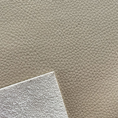 Vacuum Micro Fiber Leather Realistic Grain Superior Durability For Luxury Furniture