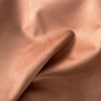 Wrinkle Free Suede Textile Silky Polyester Fabric For Seating Decor