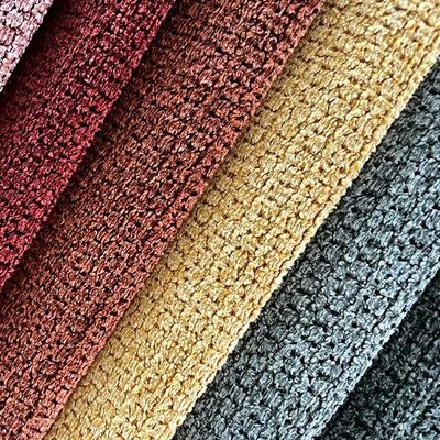 Dot Print Sofa Fabric Polyester Blend 19 Colors Stock Ready 145cm