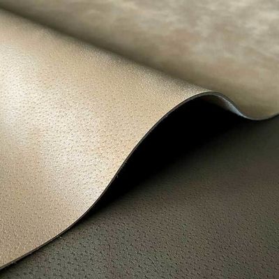 High Gloss Rexine Leather Zhubuck Flexible Wear Resistant For Footwear