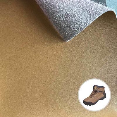 Eco Friendly Rexine Leather Custom PU Coated Microfiber For Shoes