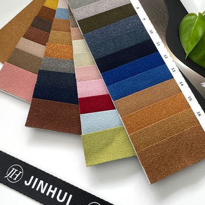 Eco Friendly Artificial Eco Suede Material Superior Touch Custom Colors