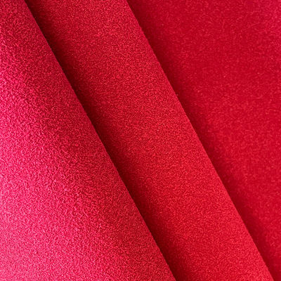 1.4mm Thickness Faux Leather Suede Sustainable Soft For Shoes eco friendly