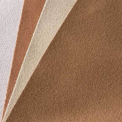 0.8mm 1.4m Glove PU Synthetic Leather Imitation Suede For Sportswear