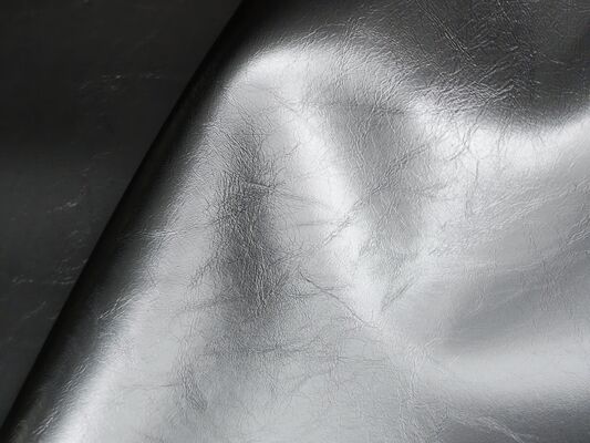 1.2mm JHB0098 High Durability PVC Leather with 160g suede backing and oil wax surface pattern