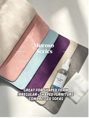 1.2mm 4 Way Elastic Synthetic Leather BI-ELASTIC Fabric for Irregular-Shaped Furniture